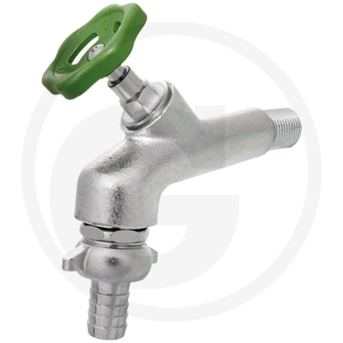 Waterkranen met leidingbeluchter, 1/2" aansluiting, 3/4" uitloop