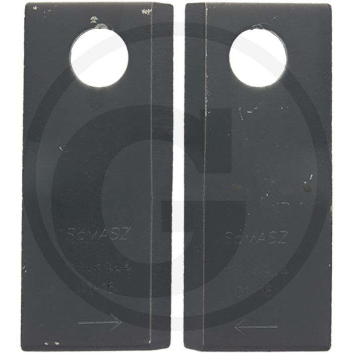 Cyclomes 115x49mm (Ø 19mm) (Links, Rechts) - Samasz