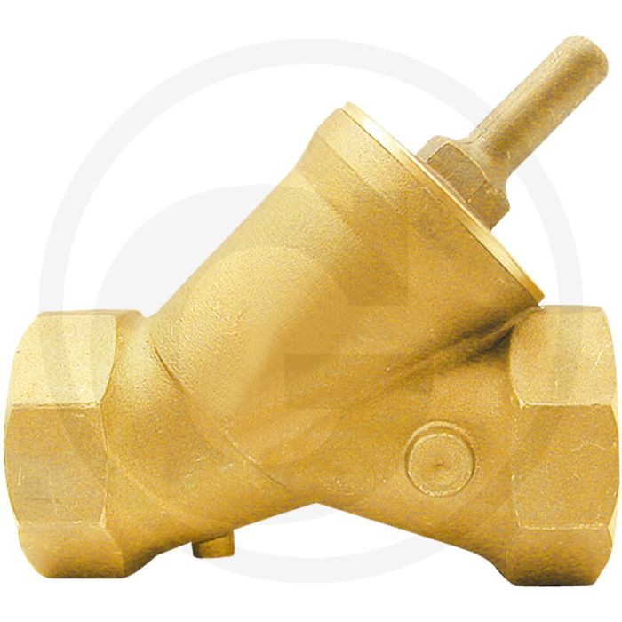 Terugslagklep 1/2" - bouwhoogte 40mm - bouwlengte 65mm