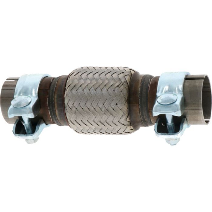 Flexibele buisverbinding 200mm (Ø50mm) (met sleuf en klemmen) Flexibele buisverbinding 200mm (Ø50mm) (met sleuf en klemmen)