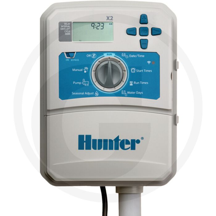 Hunter beregeningscomputer x2-401-e 4 zones - ip44 waterproof