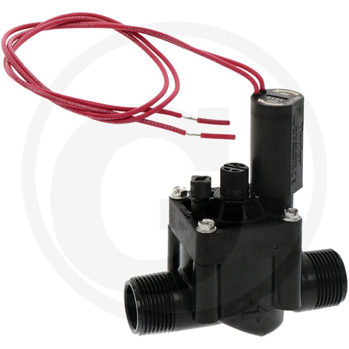 Hunter magneetventiel pgv-101 met debietregeling, 1\"ag, 24 v ac, 66°c, 0,75 - 150 l/min