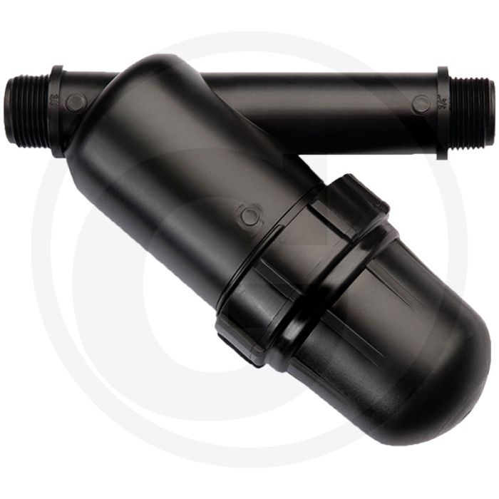 Rehau rehau leiding zeef filter - 180 mazen, lang, 3/4" buitendraad
