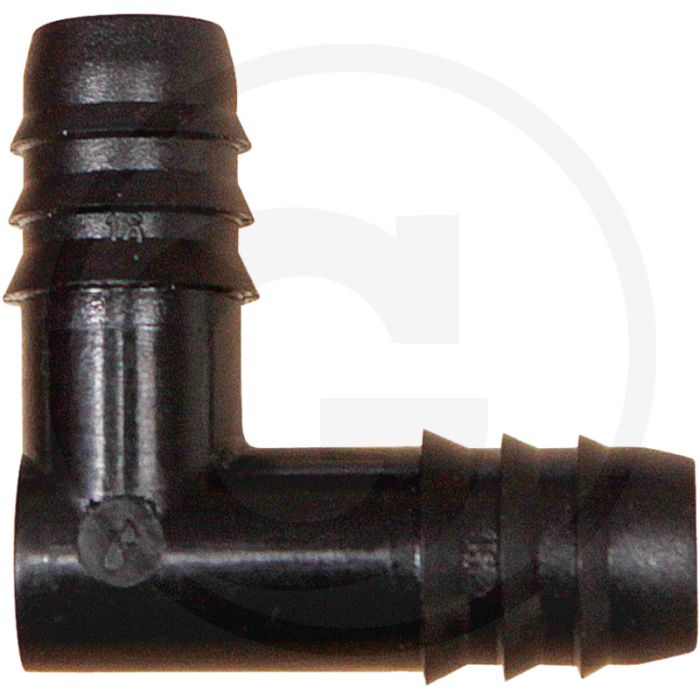 Netafim haakse insteekkoppelingen 90° - 16 x 16 mm