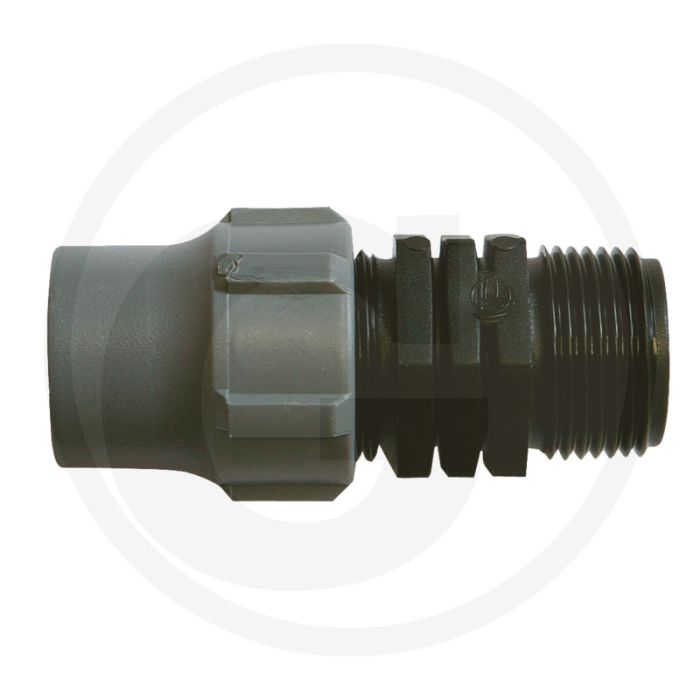 Tavlit schroefkoppeling 3/4" buitendraad, Ø 20mm