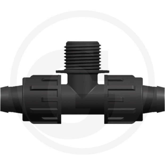 Pièce en T 3/4" polypropylène copolymère pp-b