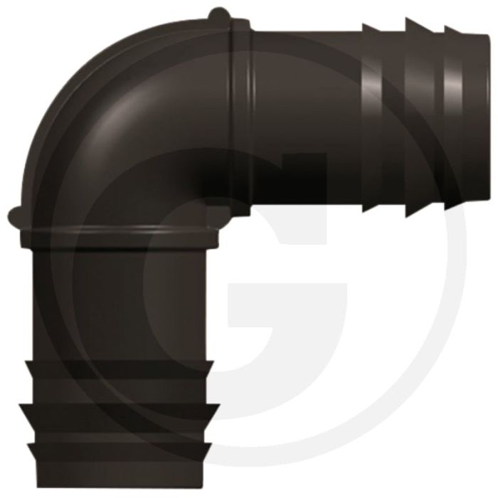 Haakse tule 90° - 20 mm aansluiting