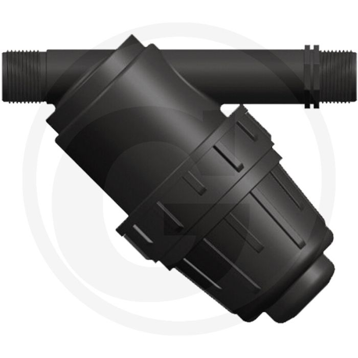 Leiding zeef filter - roestvrijstaal, 80 mazen, 3/4" - 8 bar