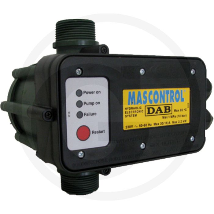 Dab dab mascontrol - vermogen max. 2,2 kw