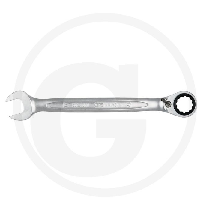 Ks tools gearplus® ringratel-steeksleutel, omschakelbaar, 21 mm - 72 tanden, 15° gebogen Ks tools gearplus® ringratel-steeksleutel, omschakelbaar, 21 mm - 72 tanden, 15° gebogen