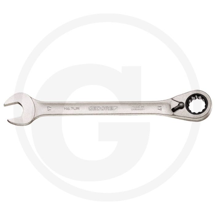Gedore gedore ringratel-steeksleutel 12mm 170mm lengte met ud-profil