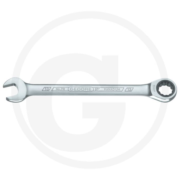 Gedore gedore ringratel-steeksleutel 10mm 159mm lengte, vanadium-stahl 31crv3