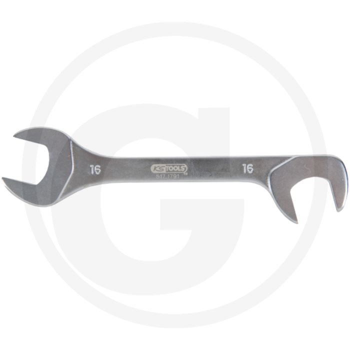 Ks tools steeksleutel, 20°+ 80°, 16 mm - maulstellung 20° und 80° abgewinkelt Ks tools steeksleutel, 20°+ 80°, 16 mm - maulstellung 20° und 80° abgewinkelt