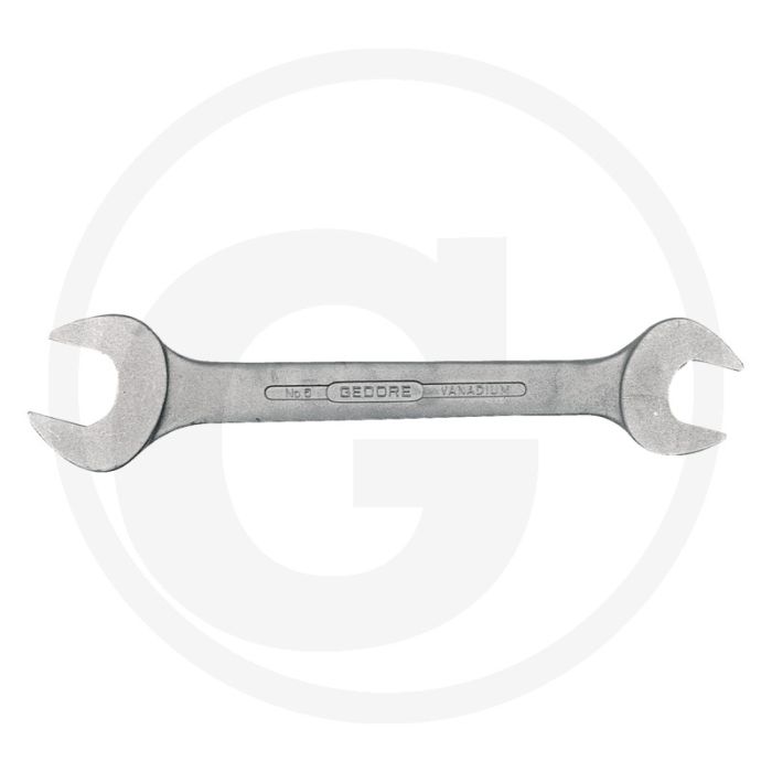 Gedore gedore steeksleutel 4 x 5 mm 100 mm lengte, din 3110, iso 3318, iso 1085