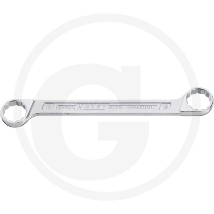 Hazet ringsleutel 10 x 11 mm chroom-vanadium din 837 form b Hazet ringsleutel 10 x 11 mm chroom-vanadium din 837 form b