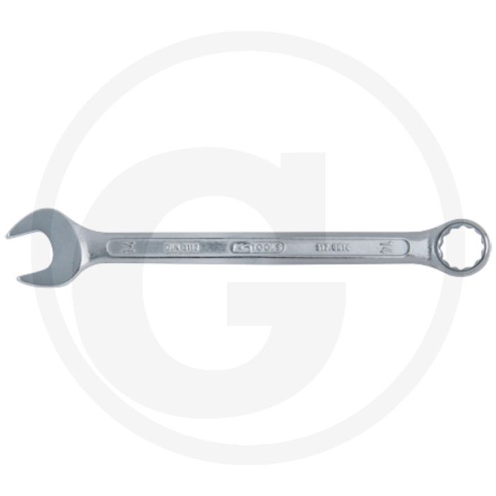 Clé à anneaux Ks tools, coudée, 38 mm - flanc traction-profil, 450 mm