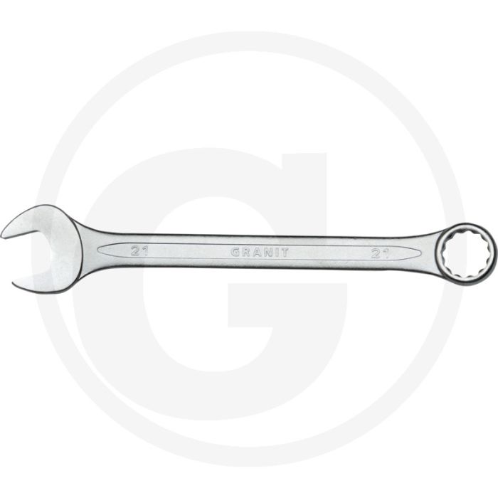 Black edition ring-steeksleutel, gebogen, 21 mm, lengte 240 mm
