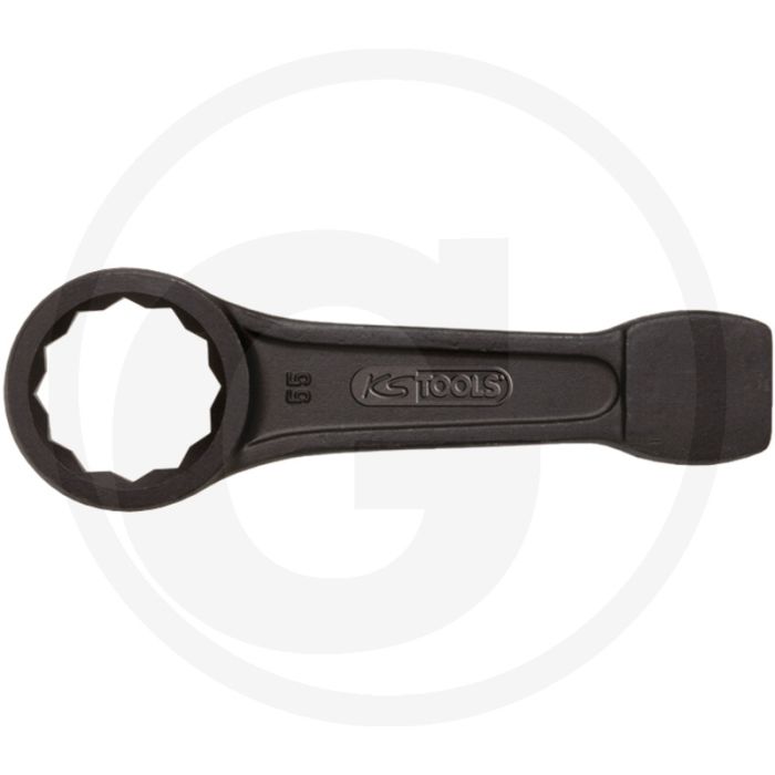 Ks tools ringslagsleutel, 22 mm - flanktraction-profil, din 7444, chrom-molybdän Ks tools ringslagsleutel, 22 mm - flanktraction-profil, din 7444, chrom-molybdän
