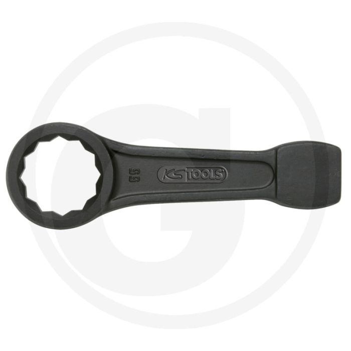 Ks tools ringslagsleutel, 41 mm - flanktraction-profil, din 7444, mit schlagkante