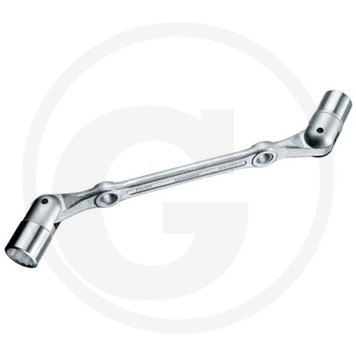 Gedore dubbele gewrichtsleutel 10 x 11 mm - 205 mm lengte