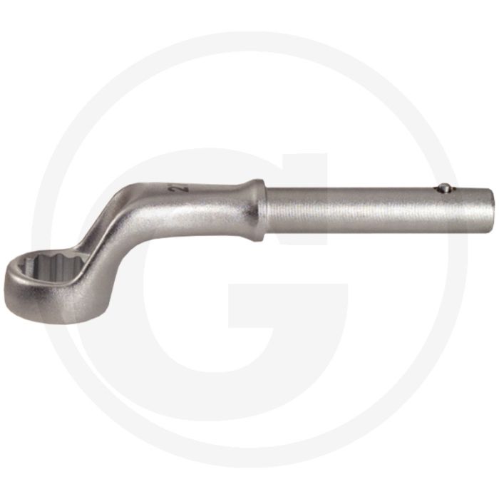Ks tools opsteekringsleutel, gebogen, 22 mm, flanktraction-profil, 75° gekröpft Ks tools opsteekringsleutel, gebogen, 22 mm, flanktraction-profil, 75° gekröpft