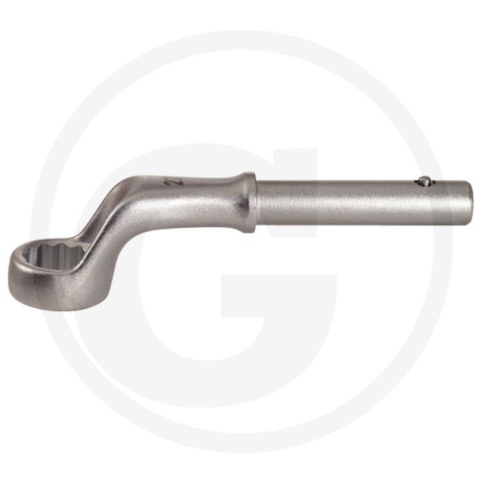 Ks tools classic opsteekringsleutel, gebogen, 46 mm - flanktraction-profil, 75° gekröpft, chrom vanadium Ks tools classic opsteekringsleutel, gebogen, 46 mm - flanktraction-profil, 75° gekröpft, chrom vanadium