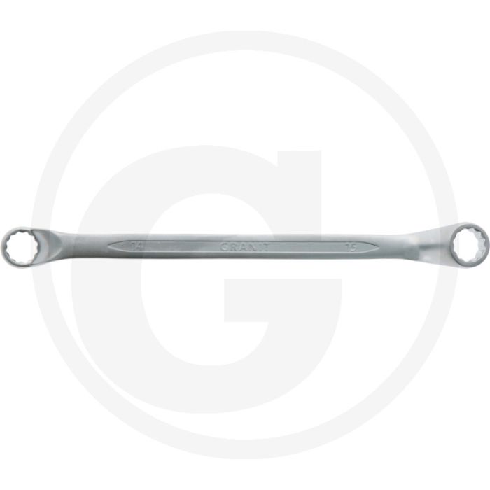 Black edition black edition ringsleutel, gebogen, 14 x 15 mm - lengte 228 mm
