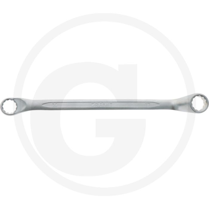 Black edition black edition ringsleutel, gebogen, 16 x 17 mm, lengte 246 mm.
