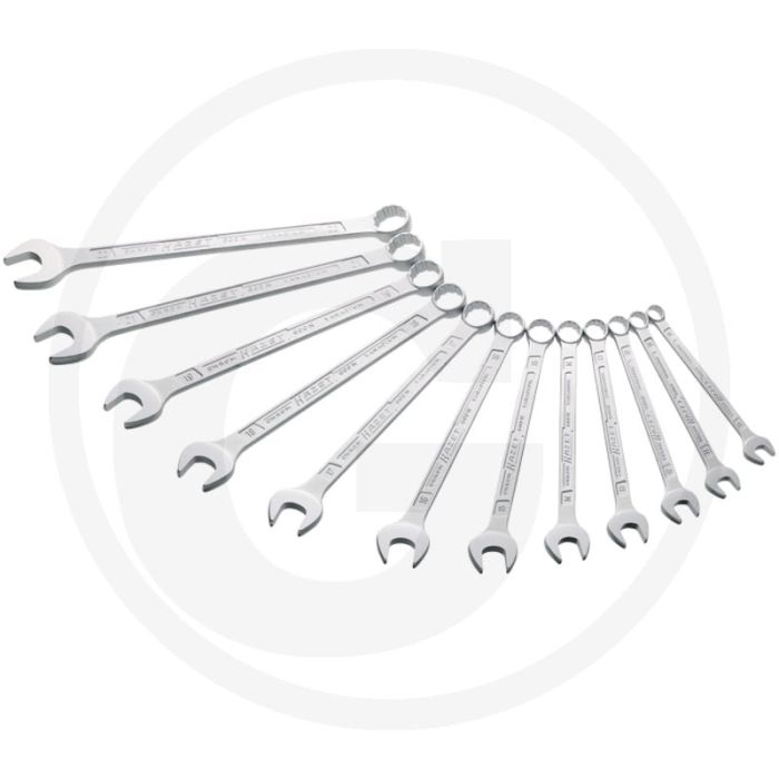 Hazet ring-steeksleutelset 12-delig, sleutelmaten 10-22 mm Hazet ring-steeksleutelset 12-delig, sleutelmaten 10-22 mm