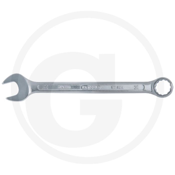 Ks tools ring-steeksleutel, gebogen, 46 mm - flanktraction-profil, chroom vanadium Ks tools ring-steeksleutel, gebogen, 46 mm - flanktraction-profil, chroom vanadium