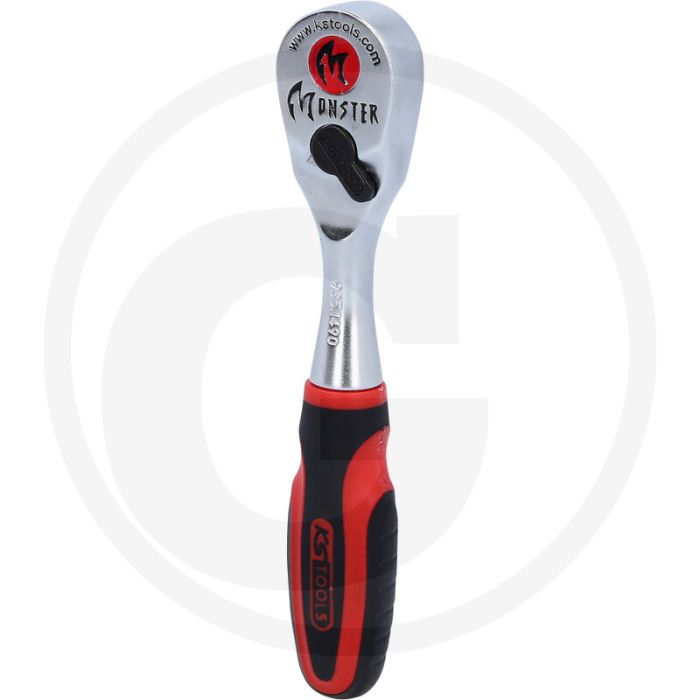 Ks tools 1/4" monster omkeerbare ratel - 80 tanden