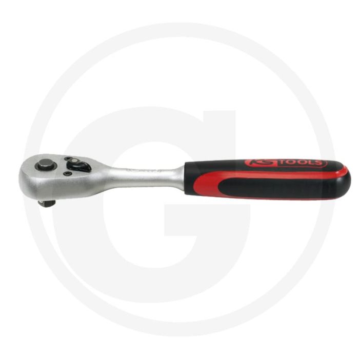 Ks tools : cliquet réversible 1/2" à 45 dents - poignée ergonomique, longueur 250 mm Ks tools : cliquet réversible 1/2" à 45 dents - poignée ergonomique, longueur 250 mm