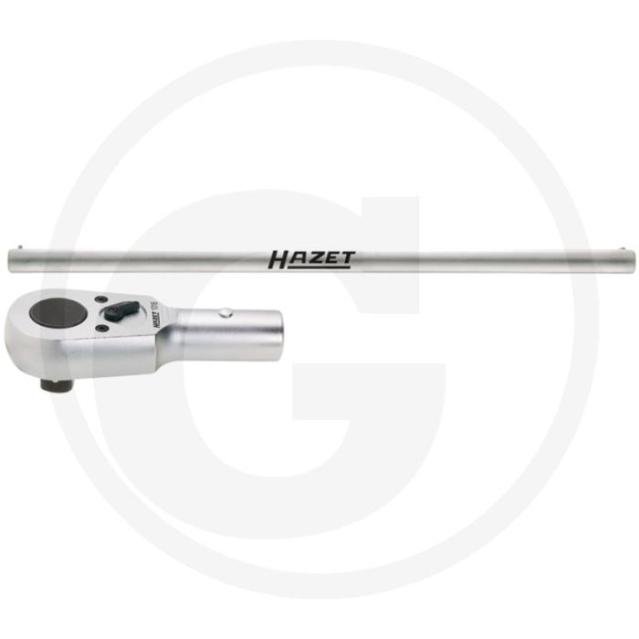 Hazet omkeerbare ratelkop met draaistang 20 (3) - 32 tanden, 11,25° bedieningshoek