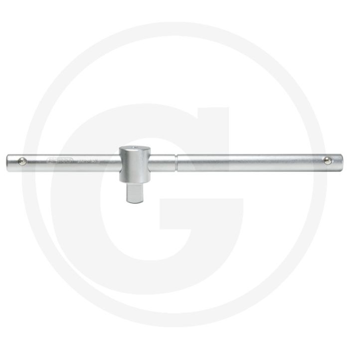 Ks tools 1/2" t-greep met schuifgreep - lengte 250mm