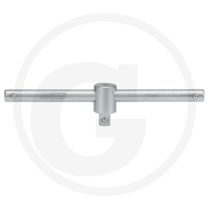 Ks tools 3/8" t-greep met schuifgreep - 160mm lengte