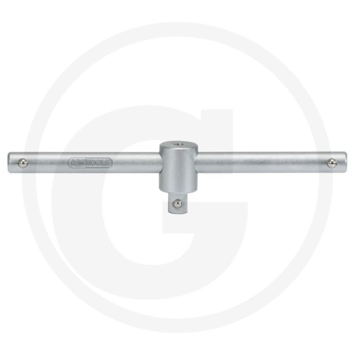 Ks tools 3/8" t-greep met schuifgreep - din 3122 / iso 3315 - 160mm lengte