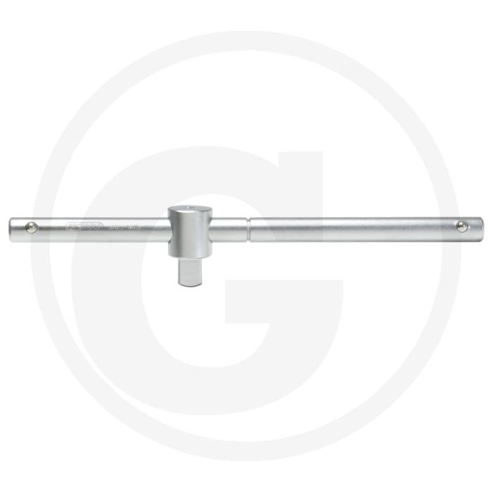 Ks tools 1/2" t-greep met schuifgreep - lengte 250mm