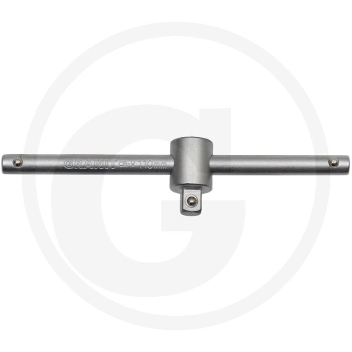 Black edition black edition 1/4" t-greep met schuifgreep 110 mm - chroom vanadium