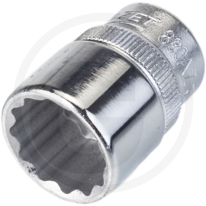 Hazet 12-kant dopsleutel 3/8" - 5/8" sleutelmaat