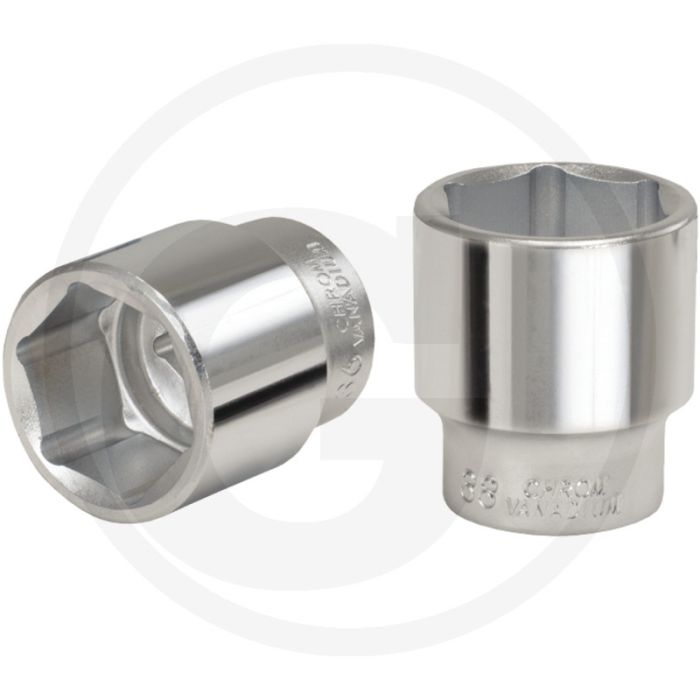 Ks tools 3/4” classic zeskant dopsleutel, kort, 19mm - 6-kant, flanktraction-profil, chrom vanadium Ks tools 3/4” classic zeskant dopsleutel, kort, 19mm - 6-kant, flanktraction-profil, chrom vanadium