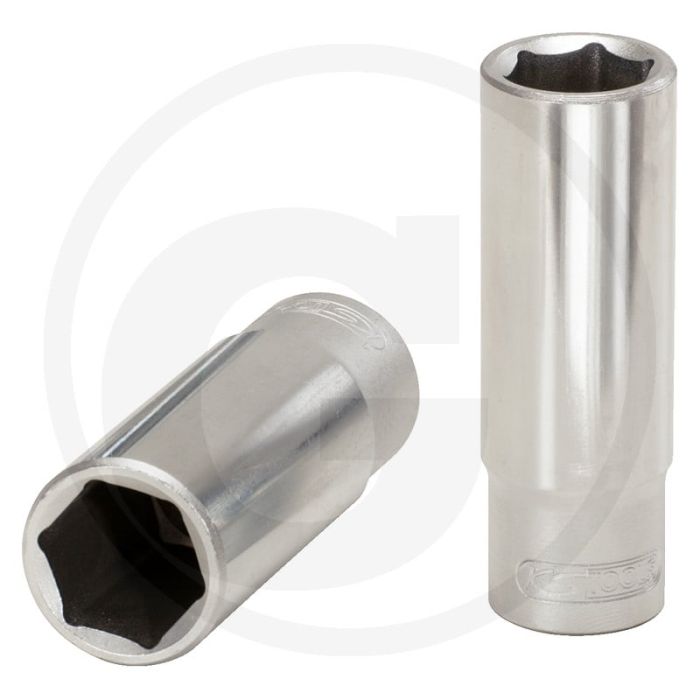 Ks tools 3/8" classic zeskant dopsleutel, lang, 10mm - glühkerze - renault, dacia, nissan Ks tools 3/8" classic zeskant dopsleutel, lang, 10mm - glühkerze - renault, dacia, nissan