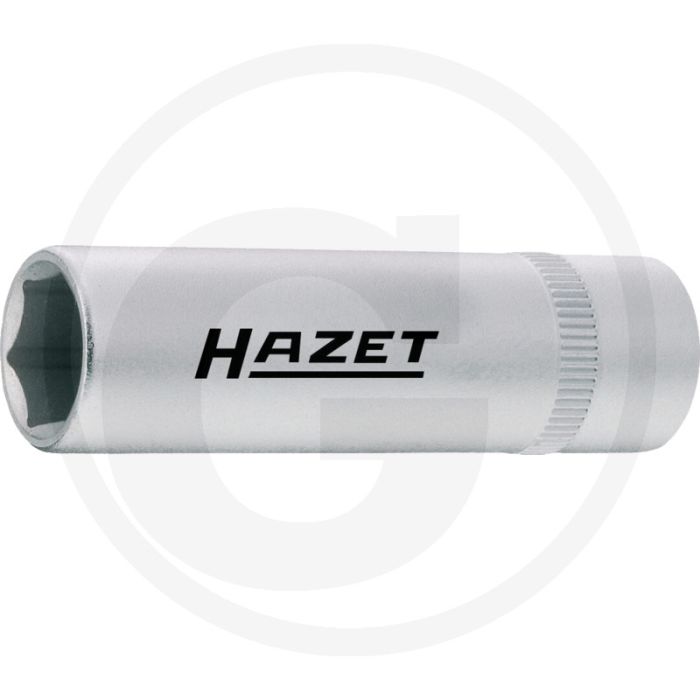 Hazet zeskant dopsleutel 1/4" - sleutelmaat 4 - chroom-vanadium - din 3124