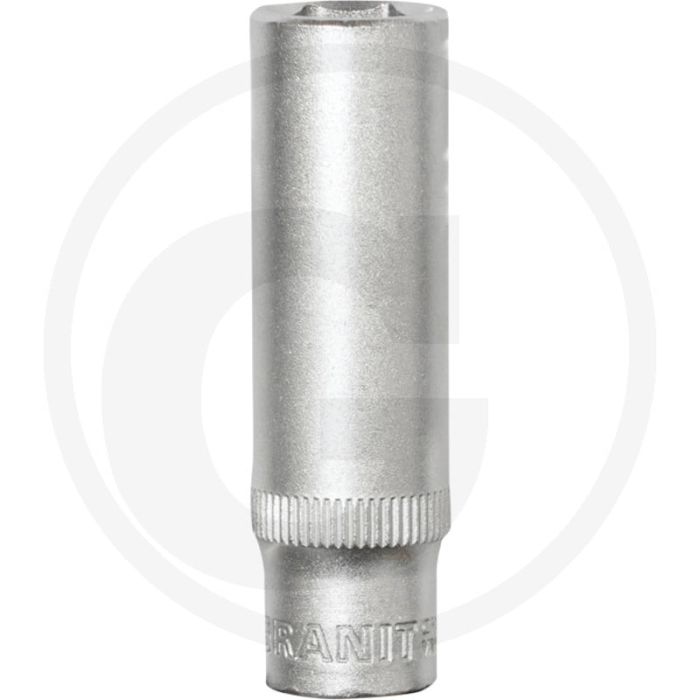 Black edition black edition 1/4" zeskant dop, lang, 10 mm - lengte 50mm