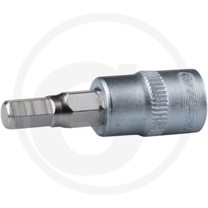 Ks tools 3/8” dopsleutelbit voor binnenzeskant 3mm - met bit