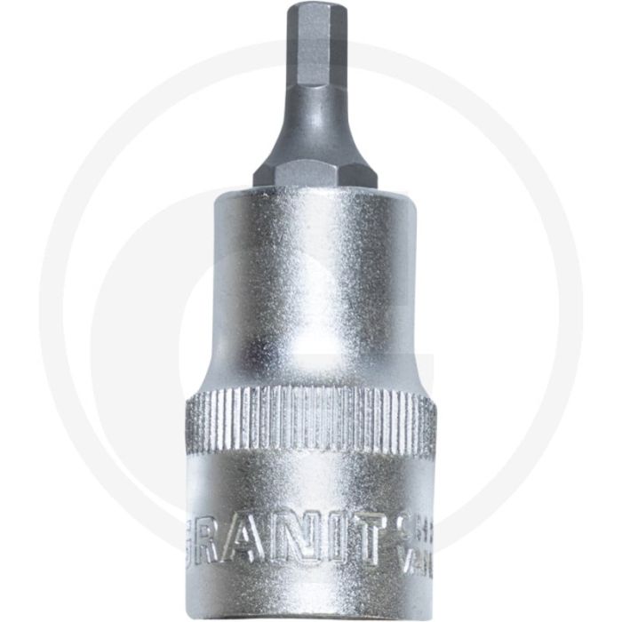 Black edition black edition 1/2" bit-dopsleutel voor binnenzeskant-s - sleutelmaat: 5