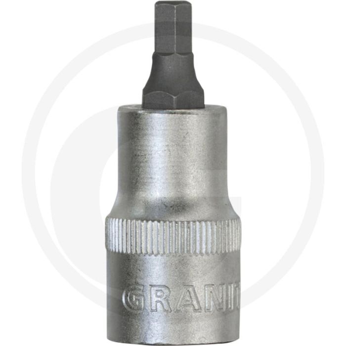 Black edition black edition 1/2" bit-dopsleutel voor binnenzeskant-s - lengte 55,2mm