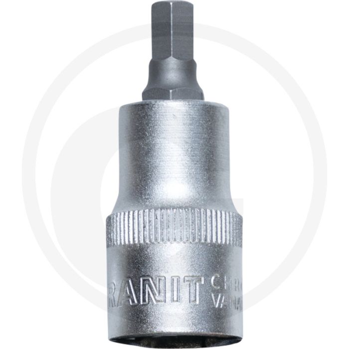Black edition black edition 1/2" bit-dopsleutel voor binnenzeskant-s - sleutelmaat: 7
