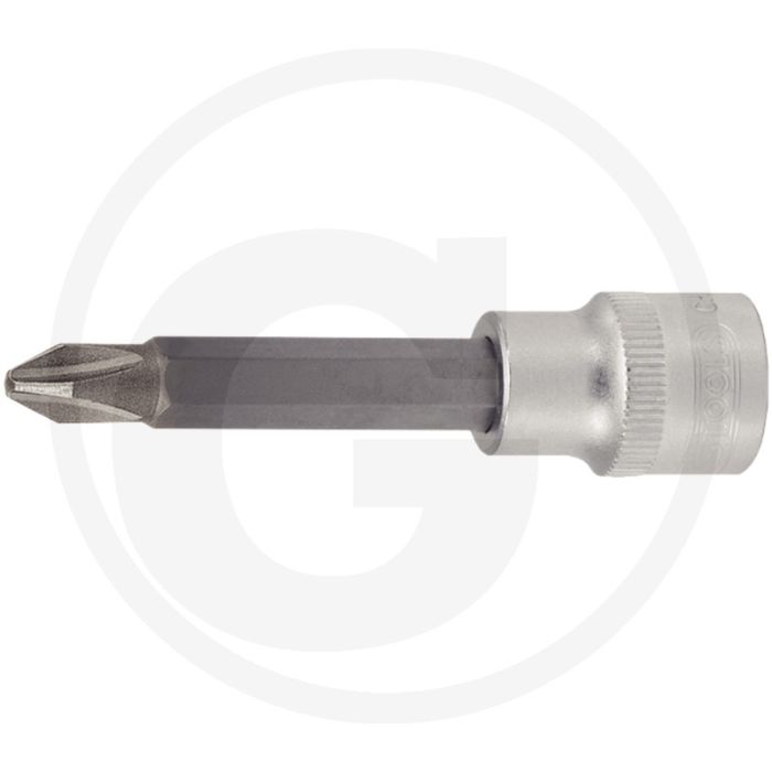 Ks tools 1/2” dopsleutelbit voor kruiskopschroeve - ph 1, 110mm lang