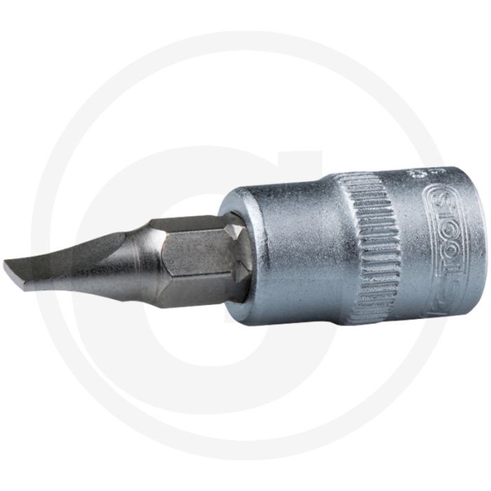 Ks tools 1/2” dopsleutelbit voor zaagsnedeschroev - 6.5mm zaagsnede Ks tools 1/2” dopsleutelbit voor zaagsnedeschroev - 6.5mm zaagsnede