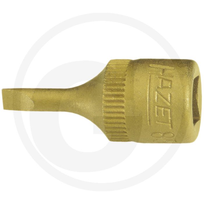 Hazet dopsleutelbit 1/4" zaagsnede chroom-vanadium